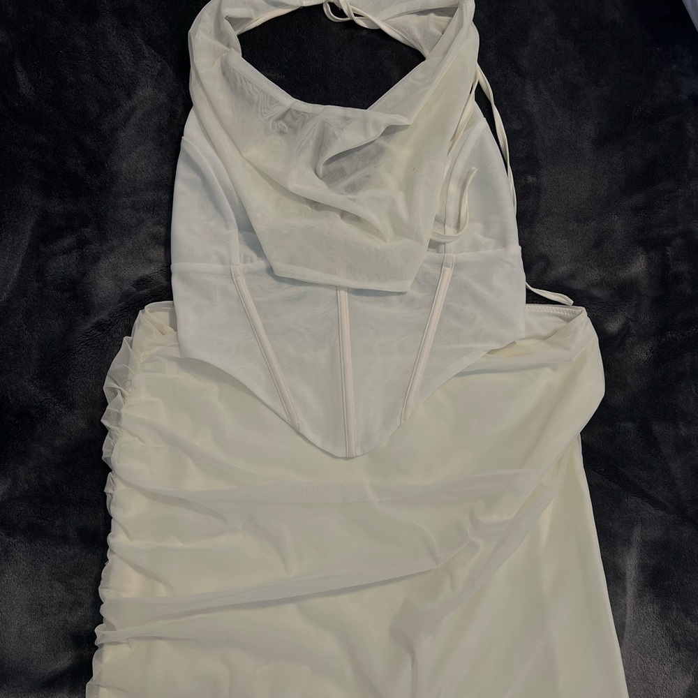 OhPolly white set dress